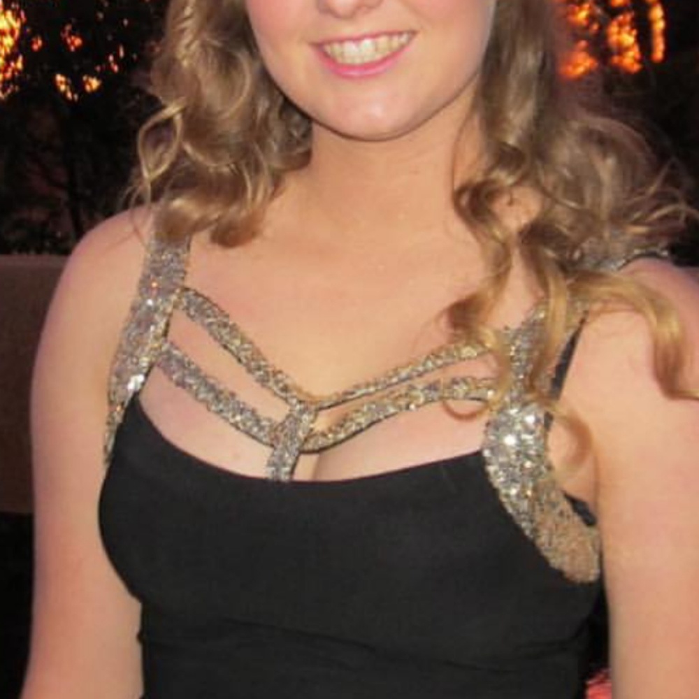 Black homecoming dress